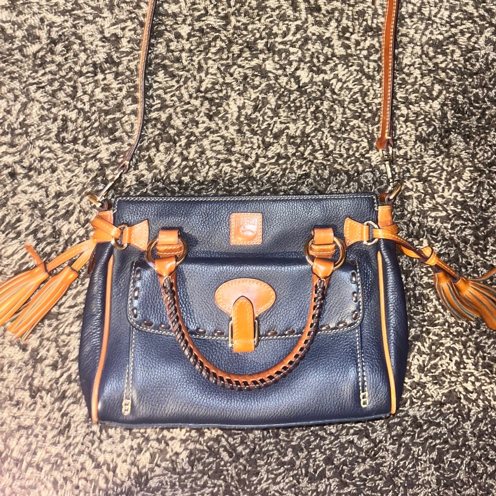 Dooney & Bourke Pocket Satchel Pebble Leather